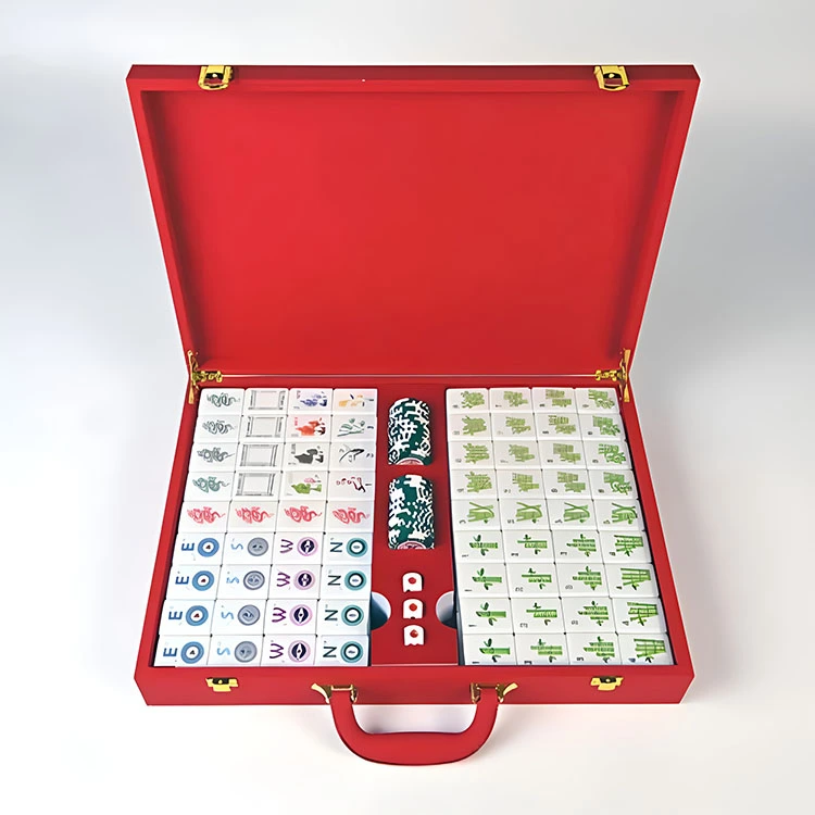 Juego de Mahjong de la colección Red Charm